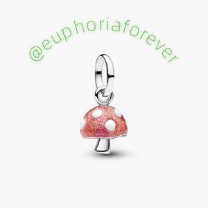 Pandora Glow-in-the-dark Mushroom Dangle Charm